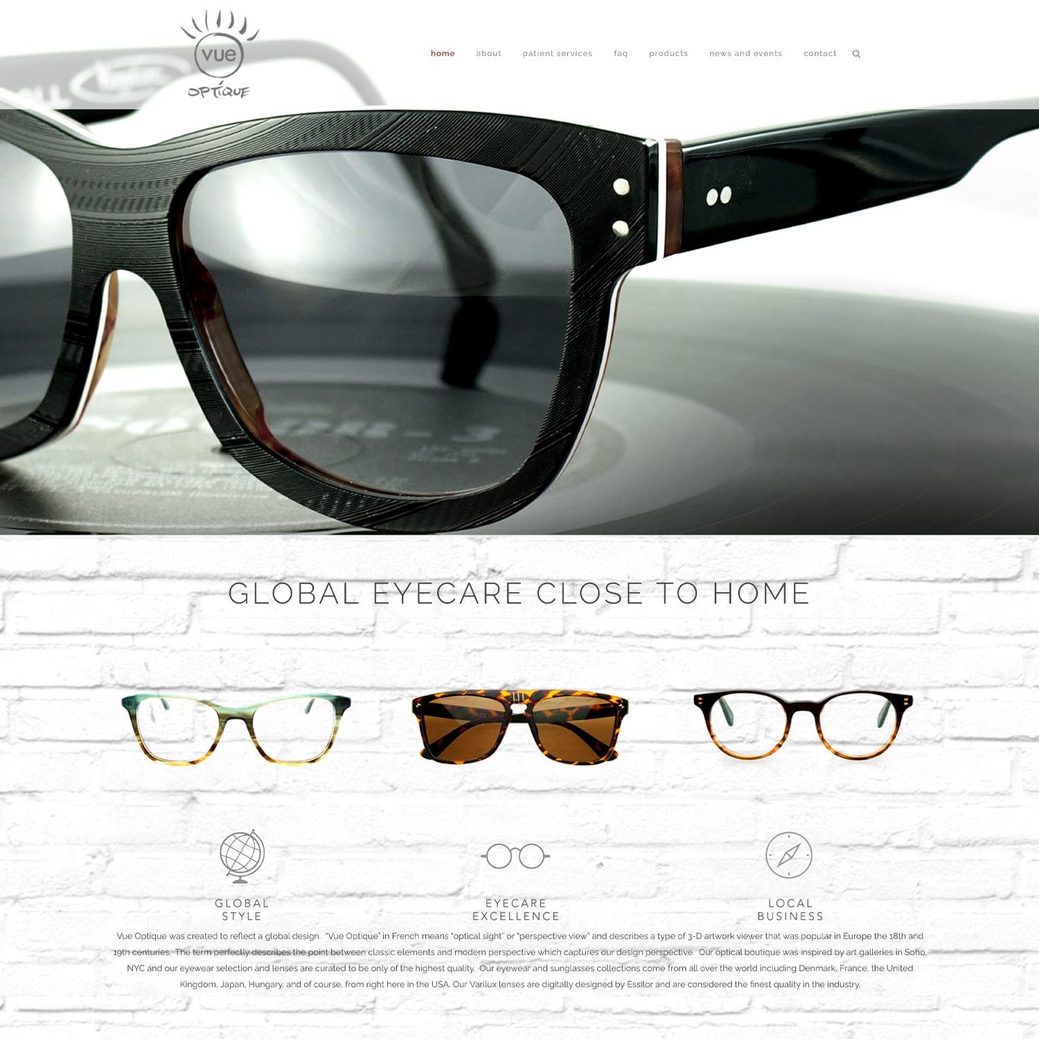 online shopping for glasses retail website - JLB, Best Web Design and Web Development Company in Nashville, Brentwood, and Franklin