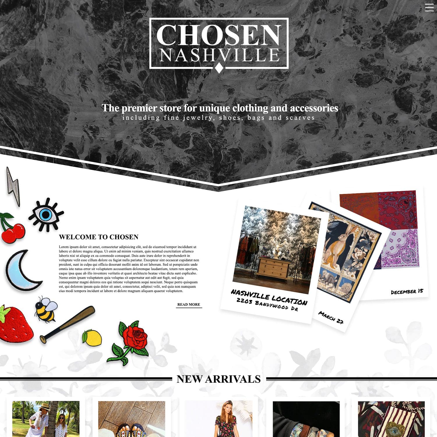 clothing and accessories retail website - JLB, Best Web Design and Web Development Company in Nashville, Brentwood, and Franklin