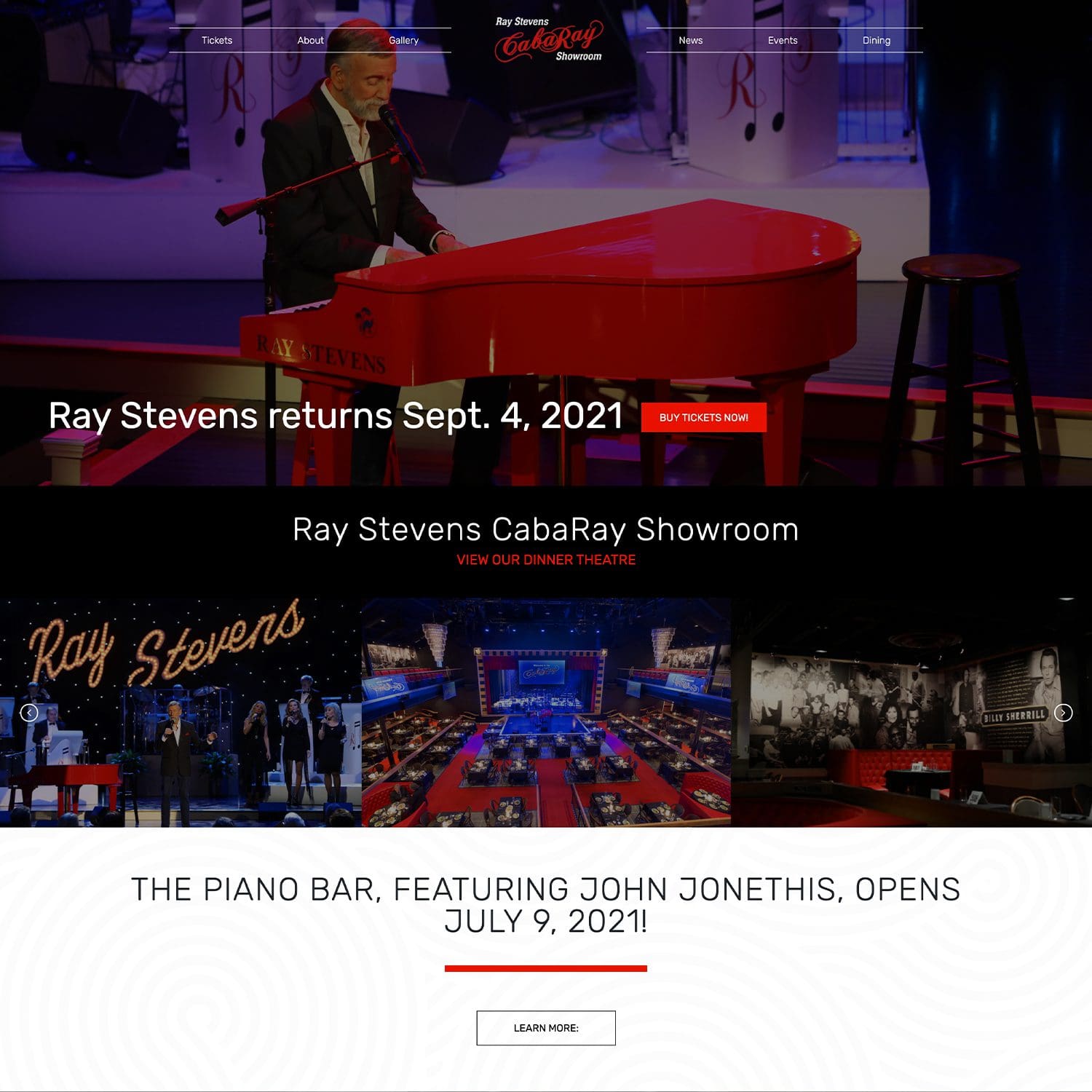 music service and events website - JLB, Best Web Design and Web Development Company in Nashville, Brentwood, and Franklin