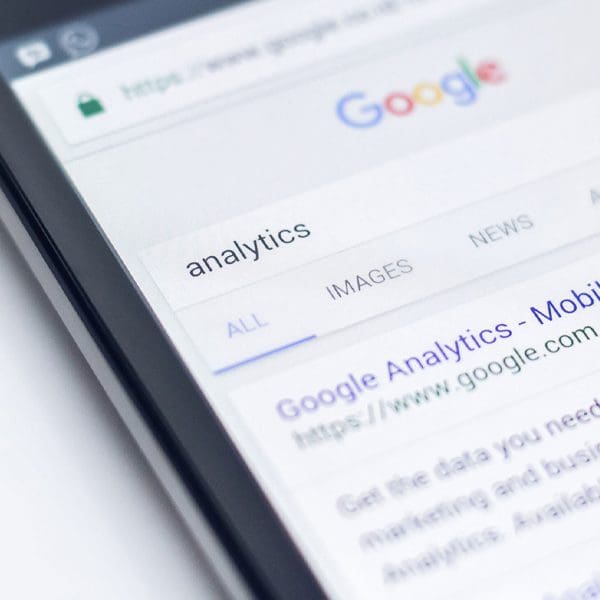 google analytics on a mobile device - Marketing Agency in Nashville, Brentwood, Franklin, & Spring Hill - Web Design company, digital marketing, SEO, and more - Business Web Design | JLB Works