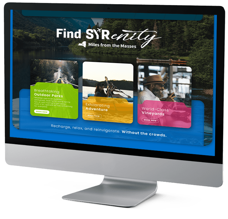 Web Design example for a Chattanooga business